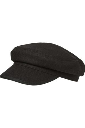 Musta lippalakki - VMSATURN BAKER BOY HAT