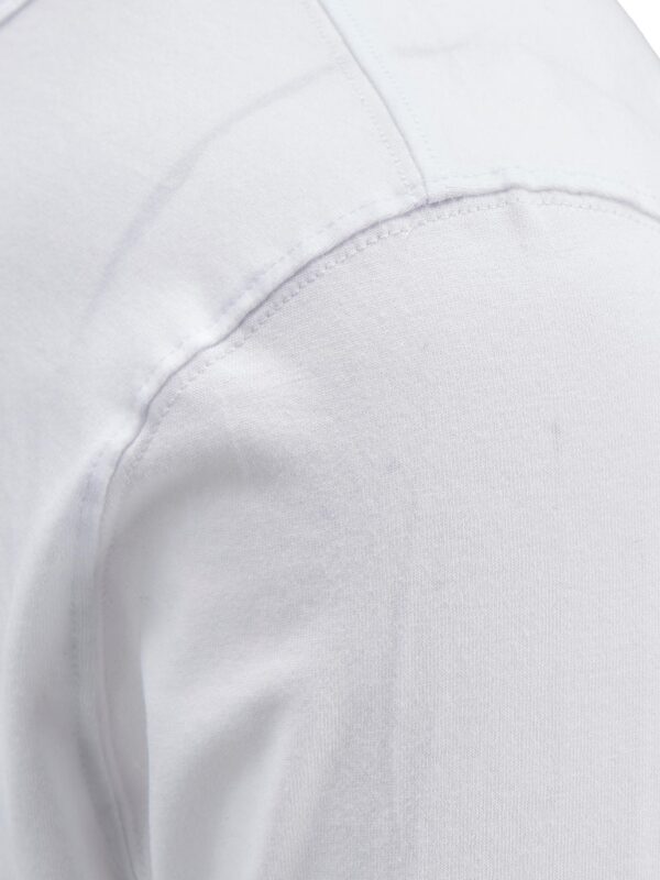 Valkoinen pitkähihainen paita logolla - JACRON TEE LS